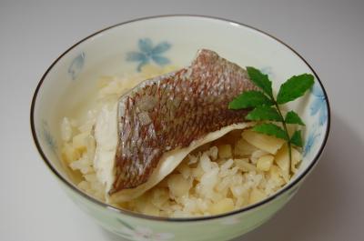 【若狭・漁師の鯛飯2合】　炊き込みご飯