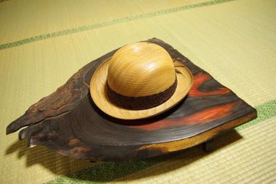 木の帽子