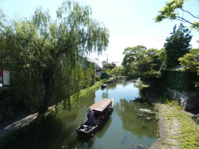 八幡堀のお堀めぐり